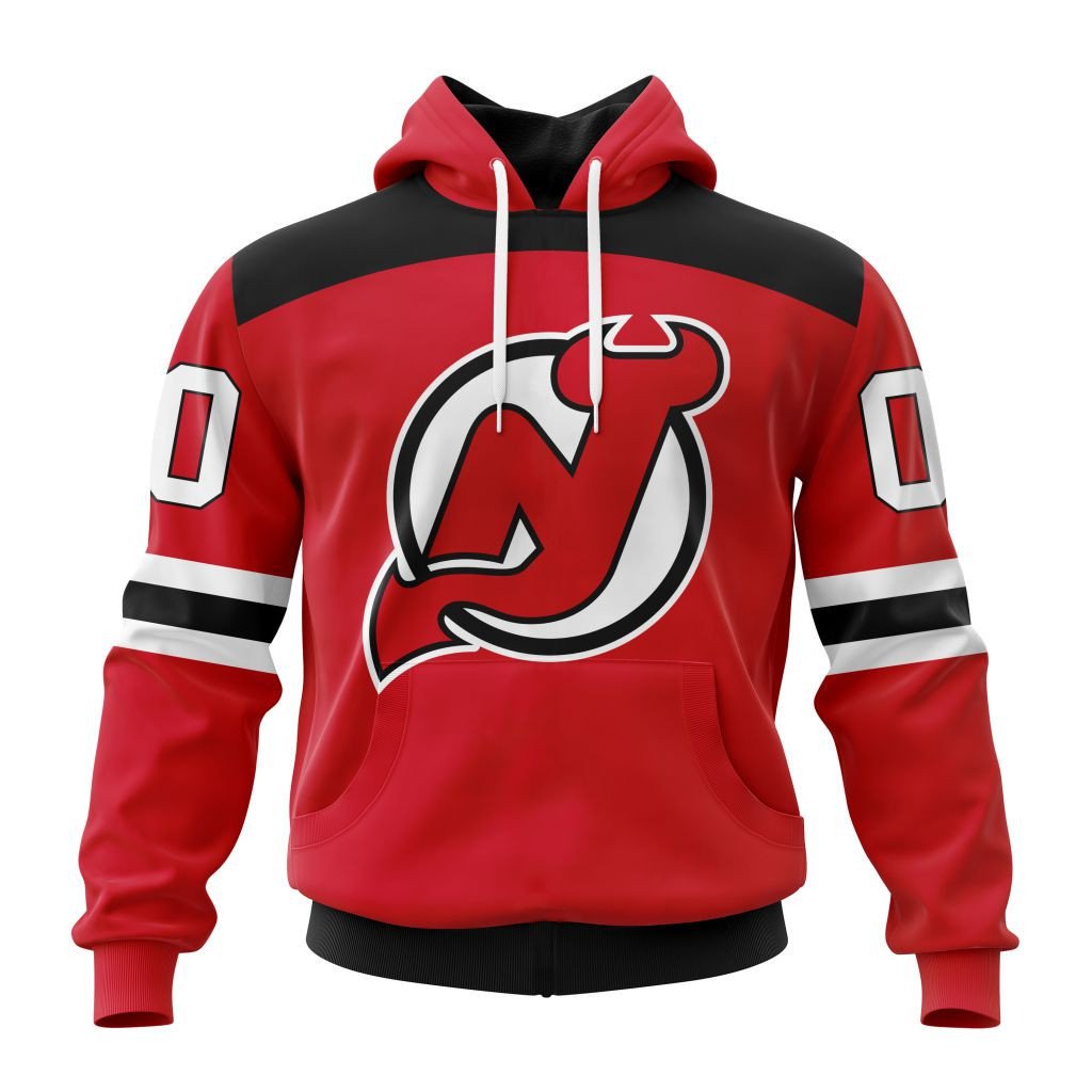 New Jersey Devils | Personalized Home Hoodie Jerseys