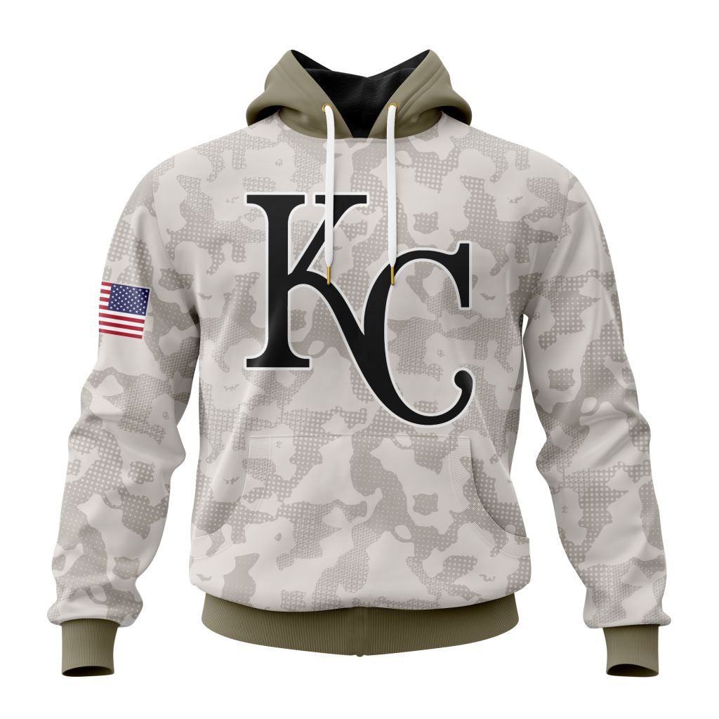 Kansas City Royals | Special Hoodie Armed Forces Day Design