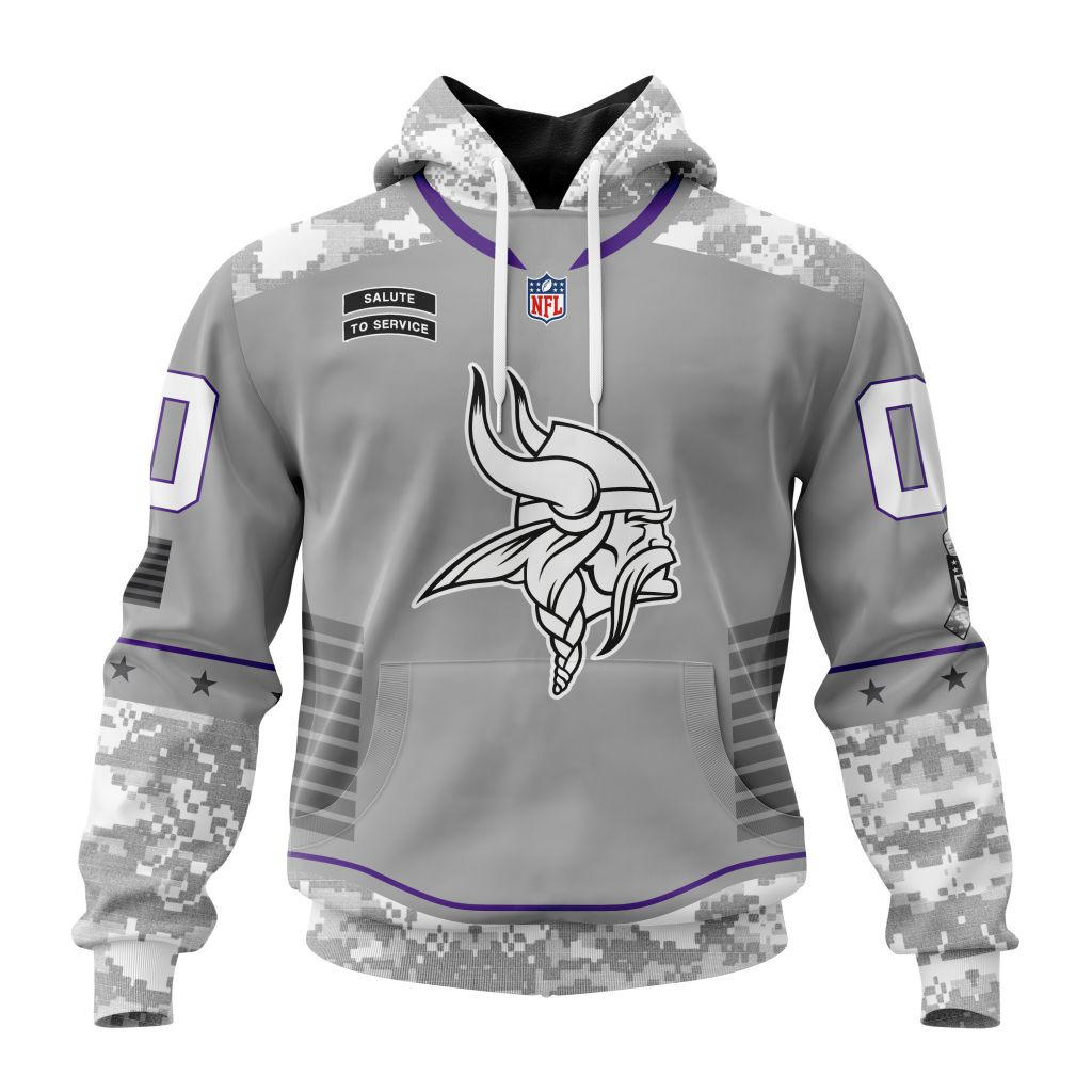 Minnesota Vikings | Specialized Design Camo Salute
