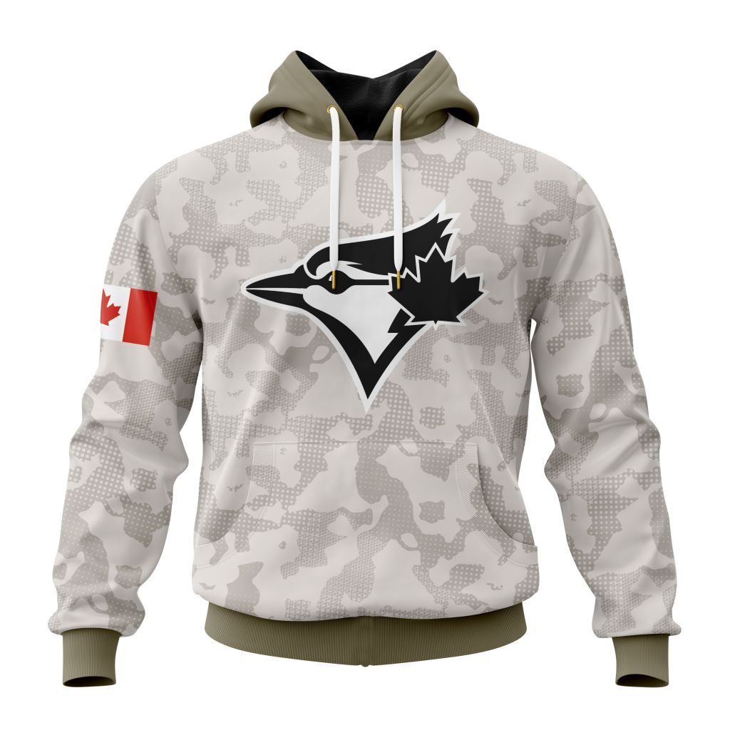 Toronto Blue Jays | Special Hoodie Armed Forces Day Design