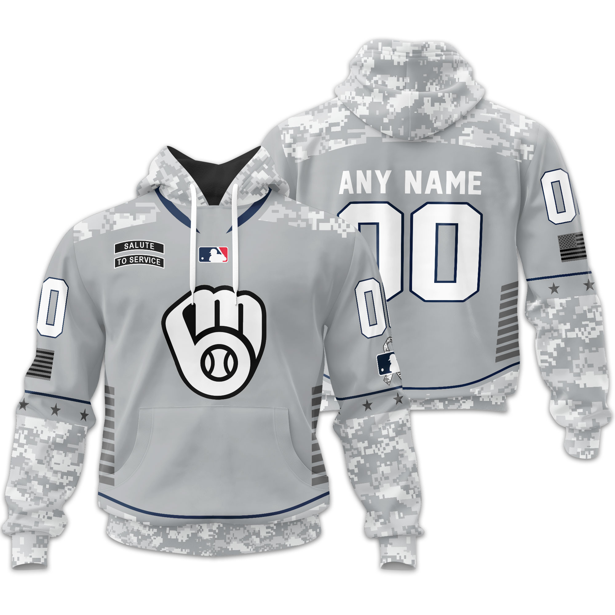 Milwaukee Brewers | Specialized Design Camo Salute