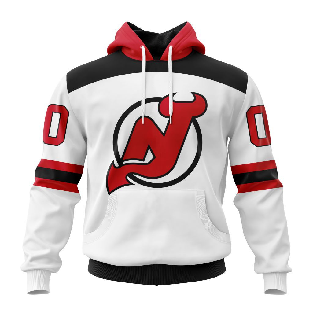New Jersey Devils | Personalized Away Hoodie Jerseys