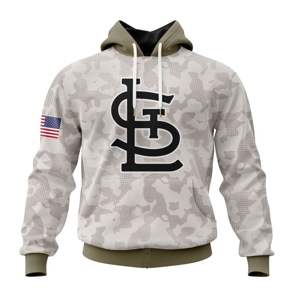St. Louis Cardinals | Special Hoodie Armed Forces Day Design