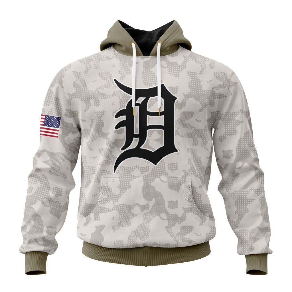 Detroit Tigers | Special Hoodie Armed Forces Day Design