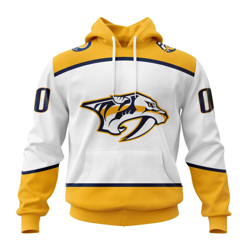 Nashville Predators | Personalized Away Hoodie Jerseys