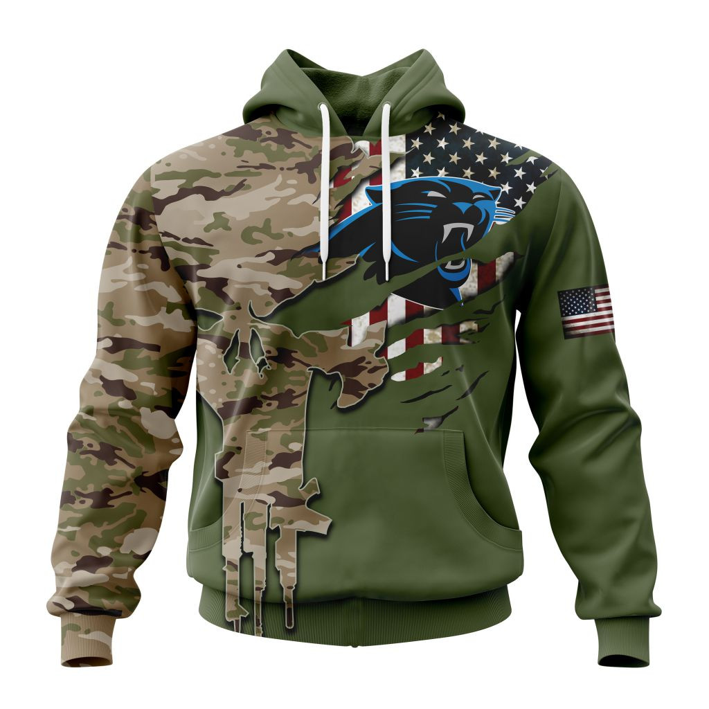 Carolina Panthers | Special Camo Design For Veterans Day