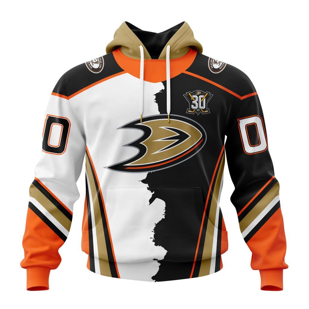 Anaheim Ducks | Personalize Home Mix Away Hoodie