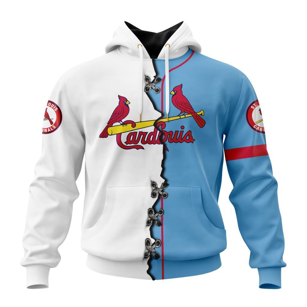 St. Louis Cardinals | Personalized Hoodie Mix Jersey Design