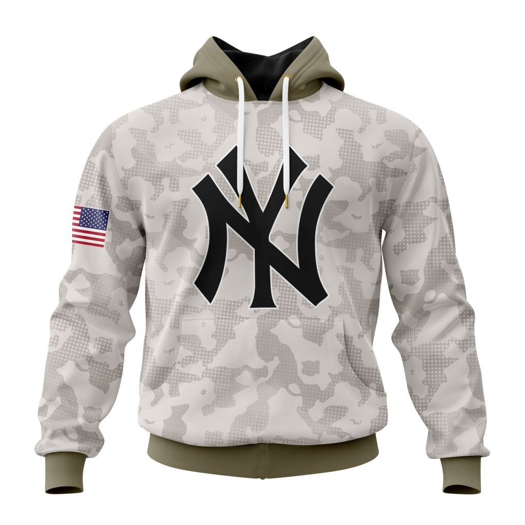 New York Yankees | Special Hoodie Armed Forces Day Design