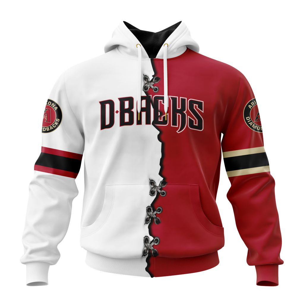 Arizona Diamondbacks | Personalized Hoodie Mix Jersey Design
