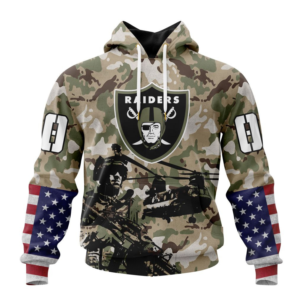 Las Vegas Raiders | Special Salute To Service Design 2025