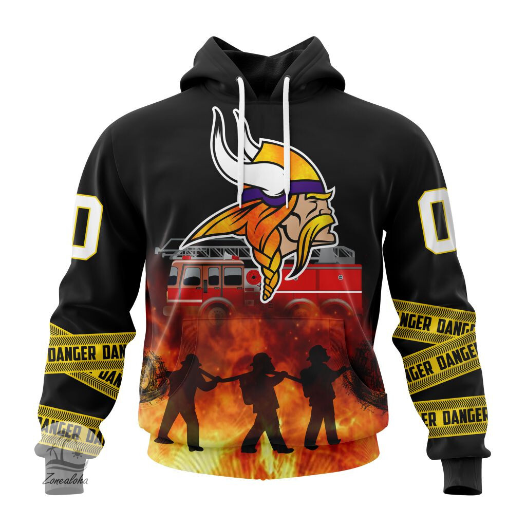 Minnesota Vikings | Specialized Design Honor Firefighter