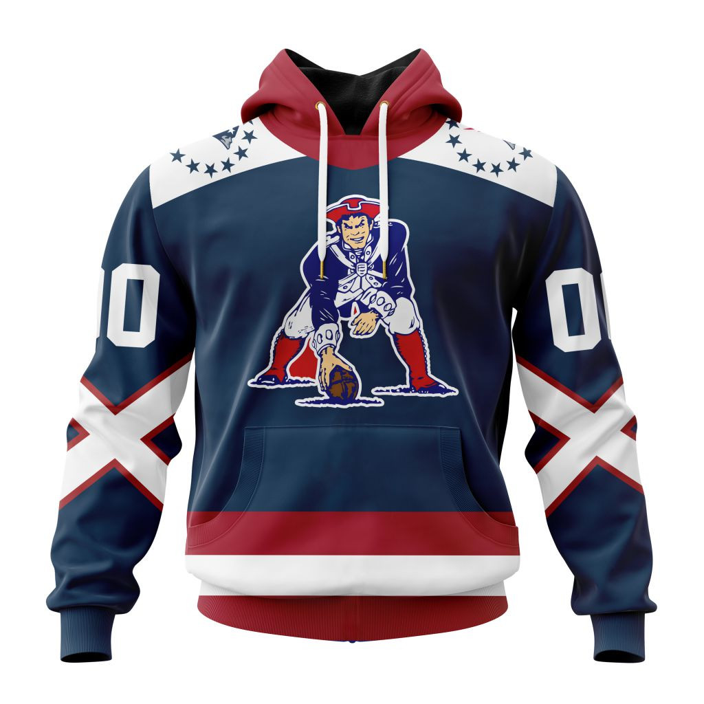 New England Patriots | Personalized Reverse Retro Pattern