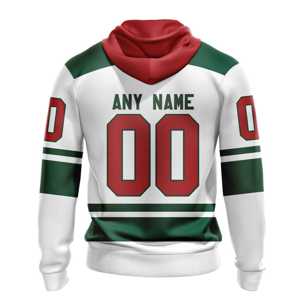 Minnesota Wild | Personalized Away Hoodie Jerseys