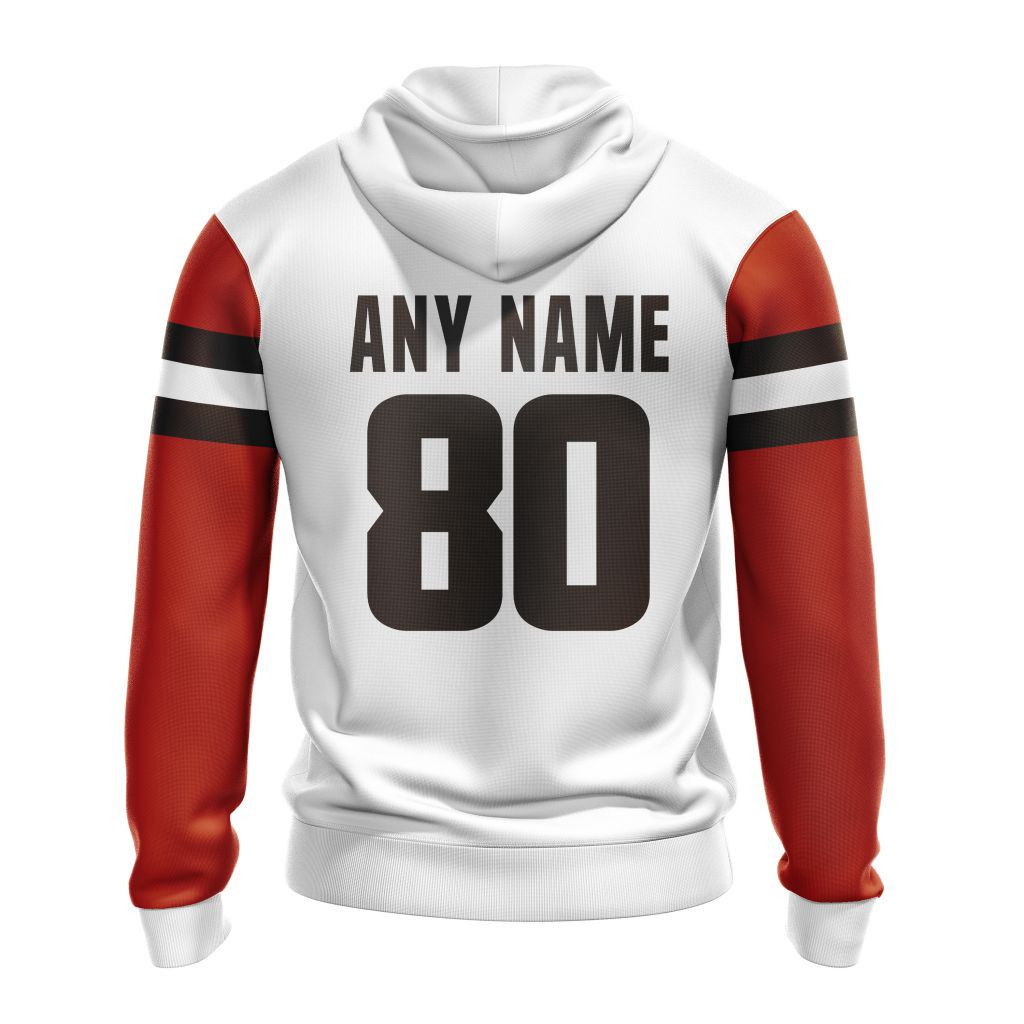 Cleveland Browns | Personalized Hoodie Away Design