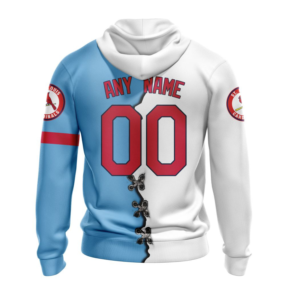 St. Louis Cardinals | Personalized Hoodie Mix Jersey Design