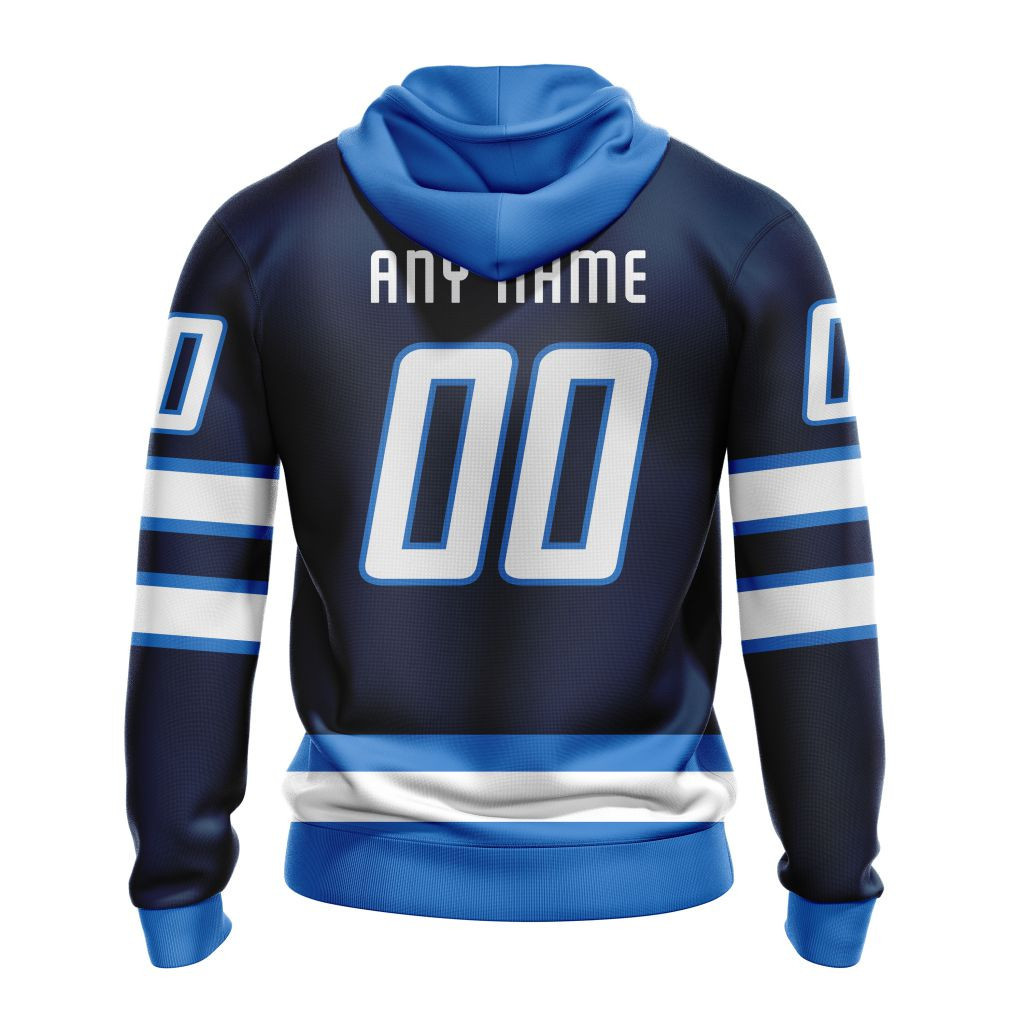 Winnipeg Jets | Personalized Home Hoodie Jerseys