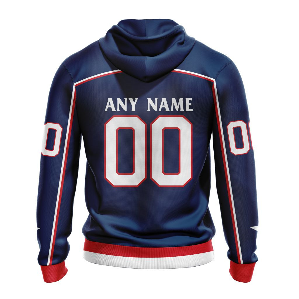Columbus Blue Jackets | Personalized Home Hoodie Jerseys