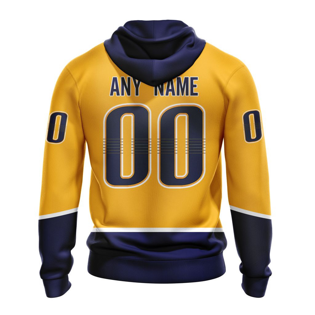 Nashville Predators | Personalized Home Hoodie Jerseys