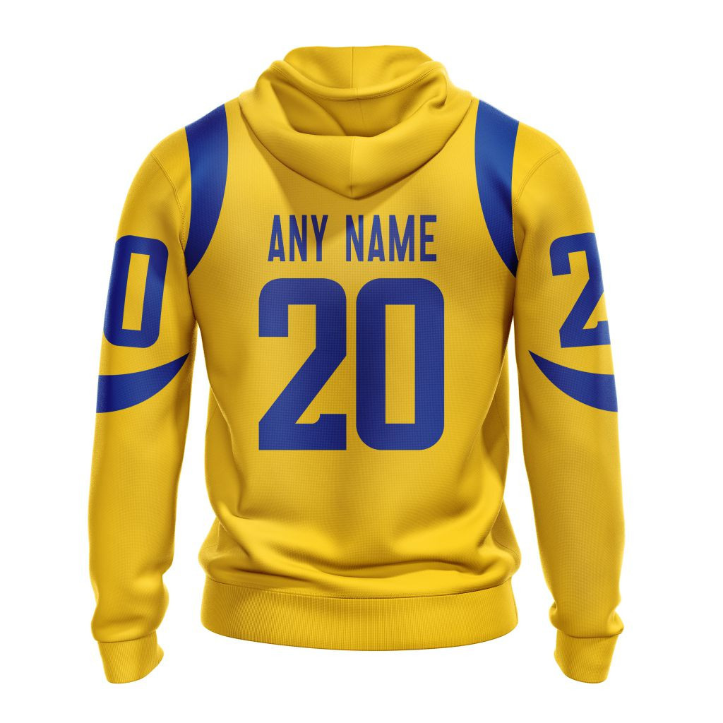 Los Angeles Rams | Personalized Hoodie Away Design