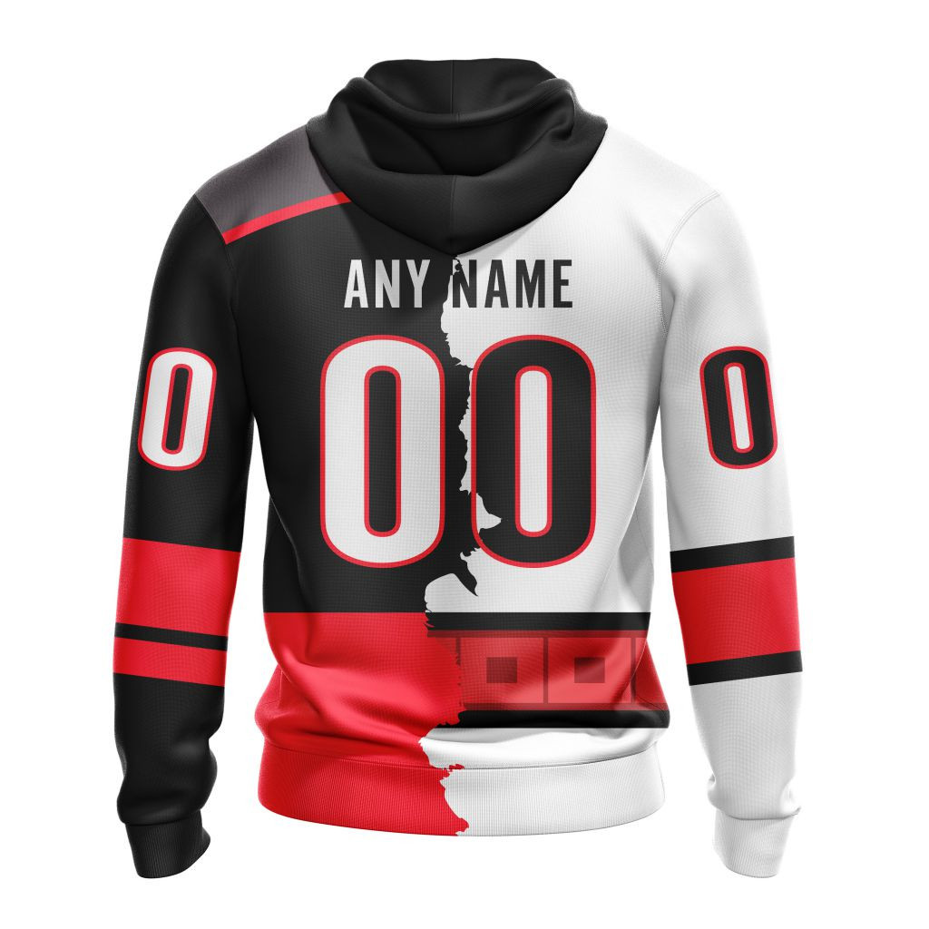 Carolina Hurricanes | Personalize Home Mix Away Hoodie