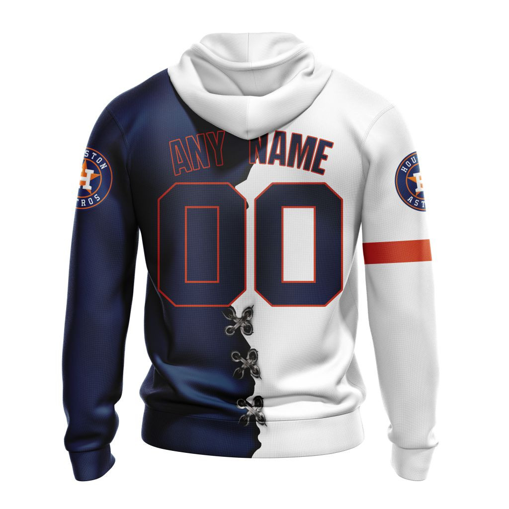 Houston Astros | Personalized Hoodie Mix Jersey Design
