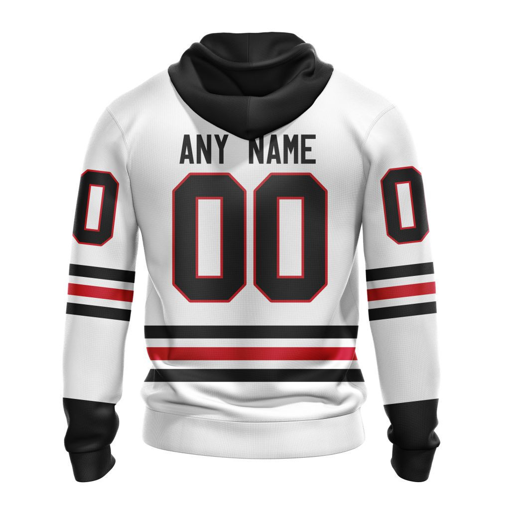 Chicago Blackhawks | Personalized Away Hoodie Jerseys