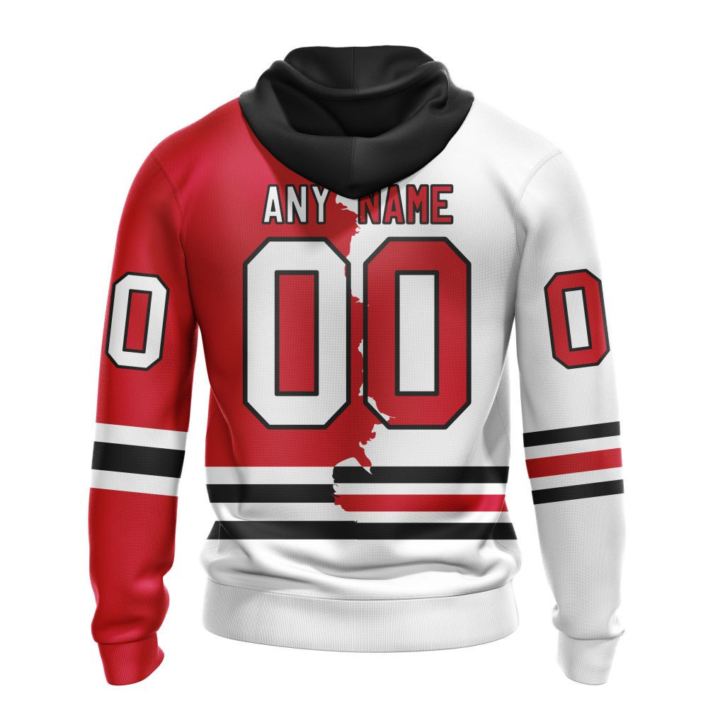Chicago Blackhawks | Personalize Home Mix Away Hoodie