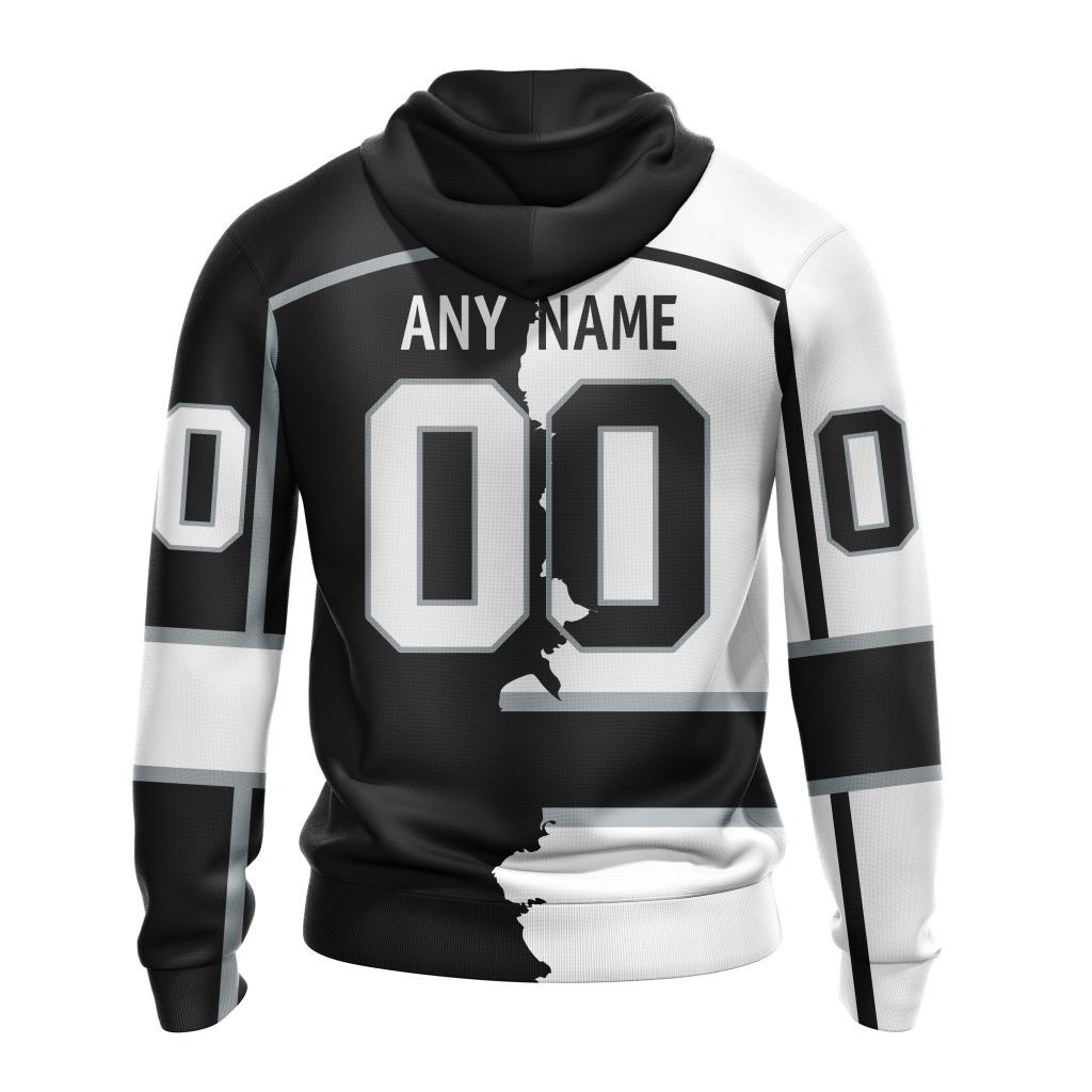 Los Angeles Kings | Personalize Home Mix Away Hoodie
