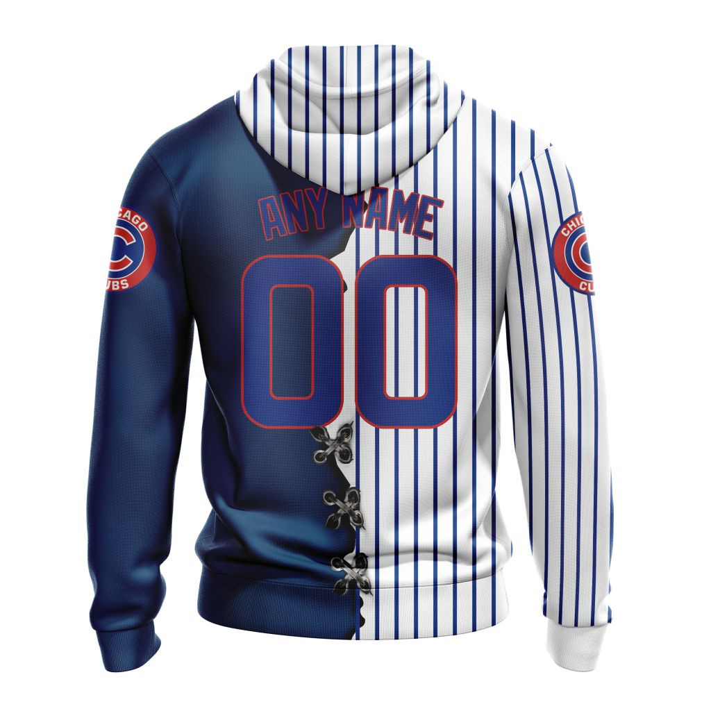 Chicago Cubs | Personalized Hoodie Mix Jersey Design