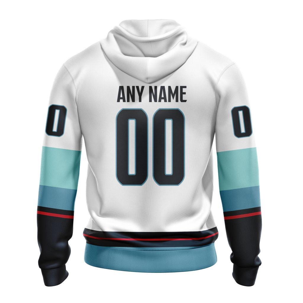 Seattle Kraken | Personalized Away Hoodie Jerseys