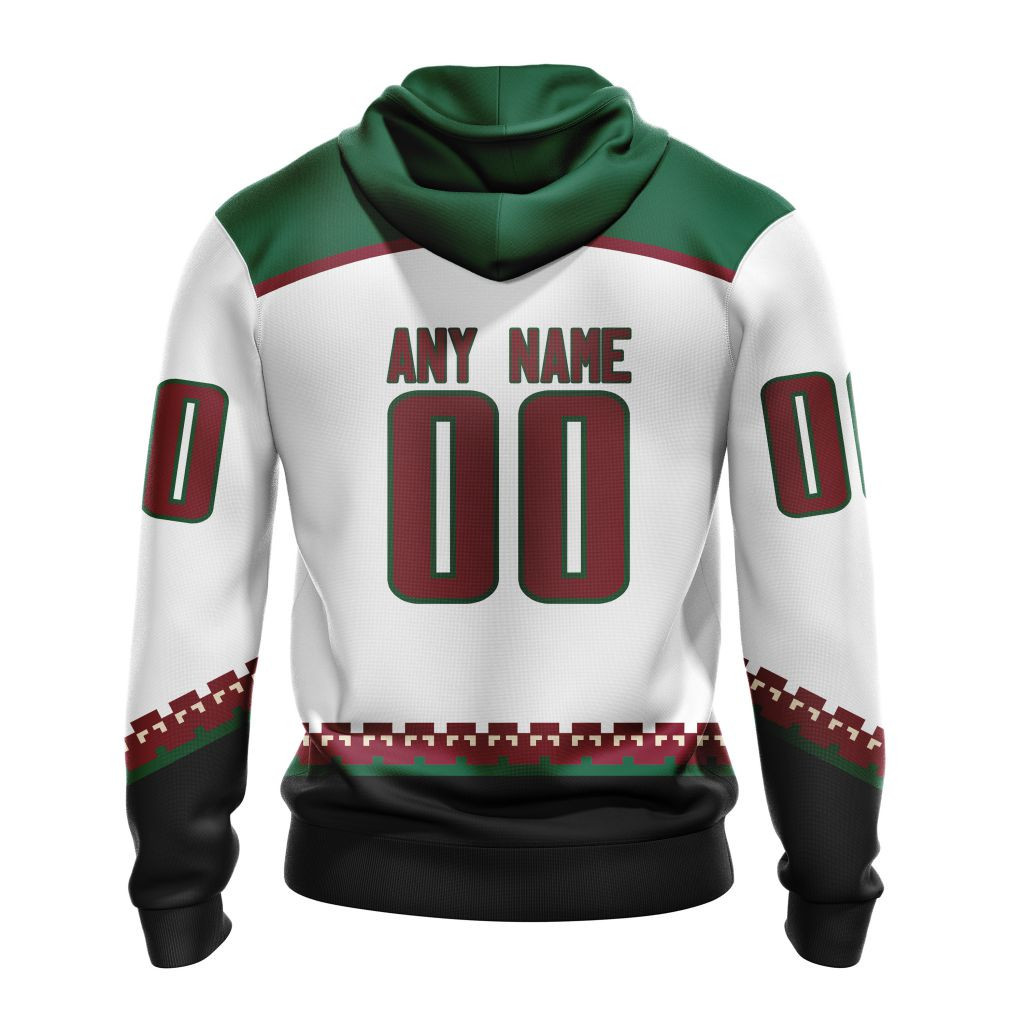 Arizona Coyotes | Personalized Away Hoodie Jerseys