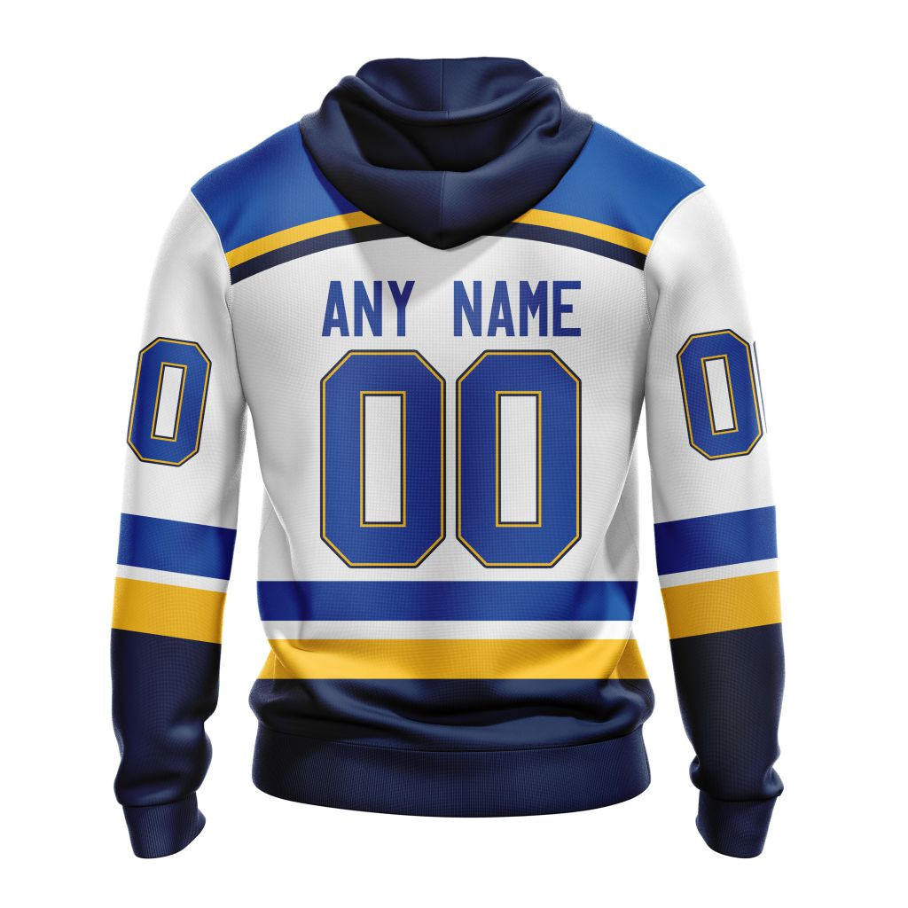 St. Louis Blues | Personalized Away Hoodie Jerseys