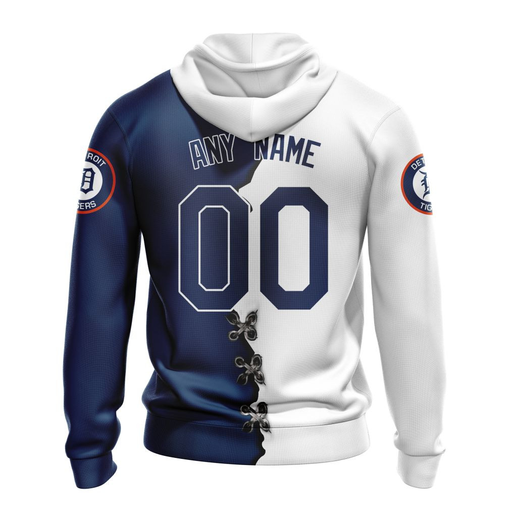 Detroit Tigers | Personalized Hoodie Mix Jersey Design