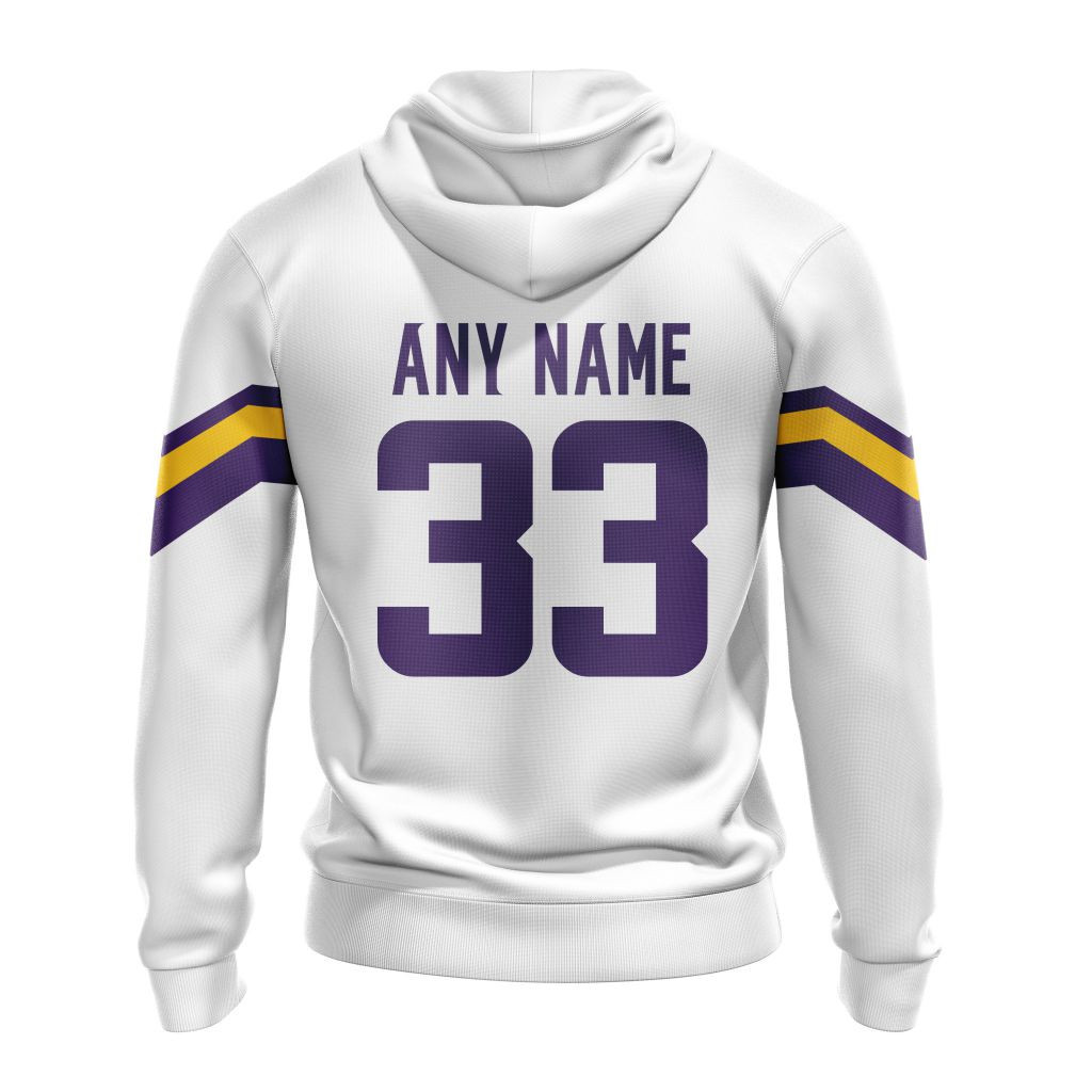 Minnesota Vikings | Personalized Hoodie Away Design