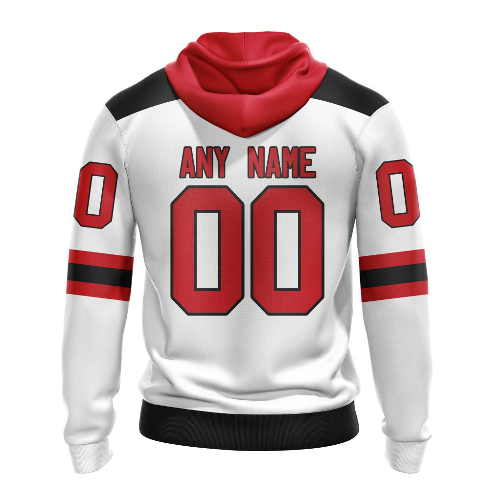New Jersey Devils | Personalized Away Hoodie Jerseys