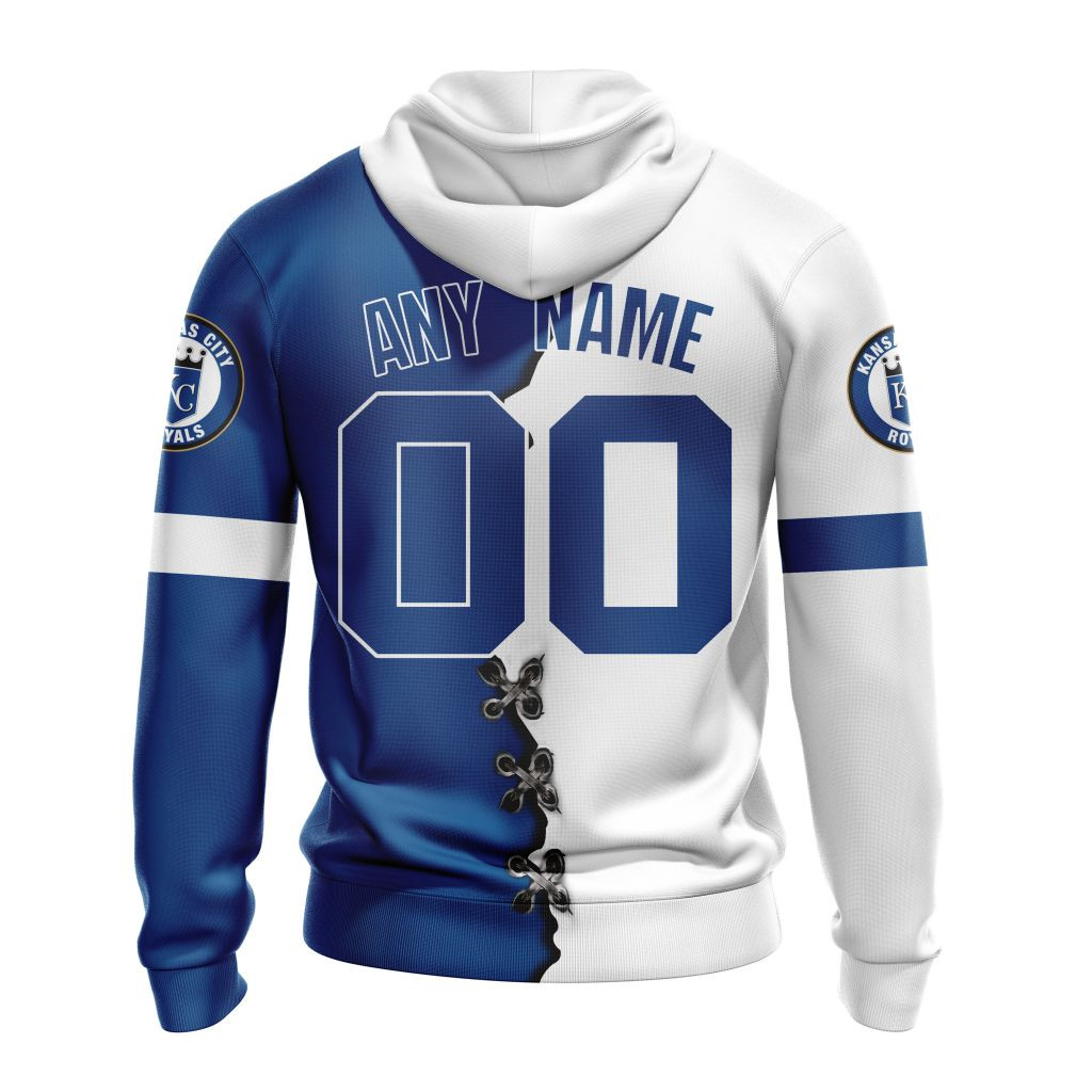 Kansas City Royals | Personalized Hoodie Mix Jersey Design