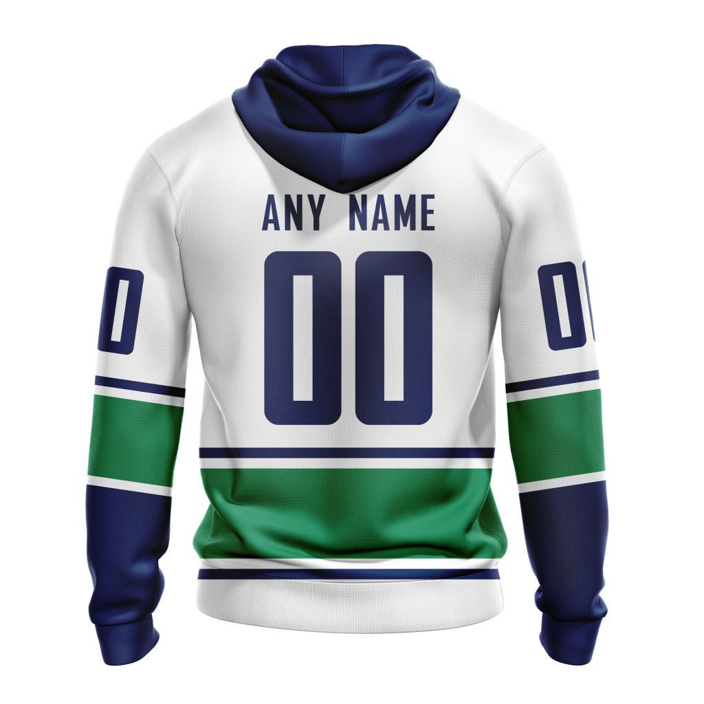 Vancouver Canucks | Personalized Away Hoodie Jerseys