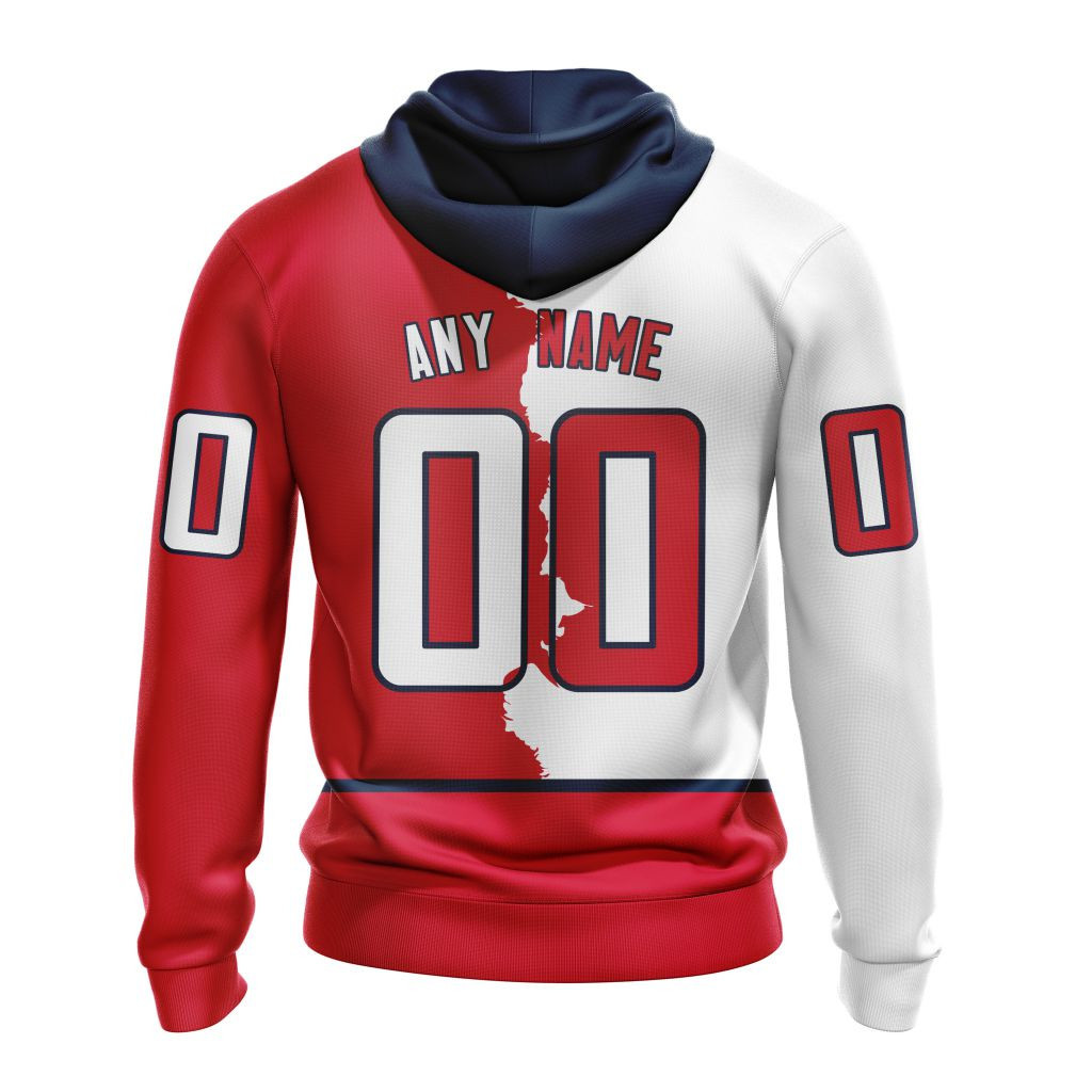 Washington Capitals | Personalize Home Mix Away Hoodie