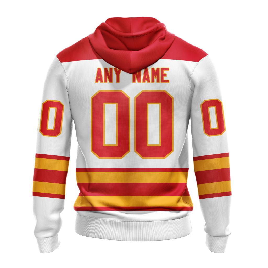 Calgary Flames | Personalized Away Hoodie Jerseys