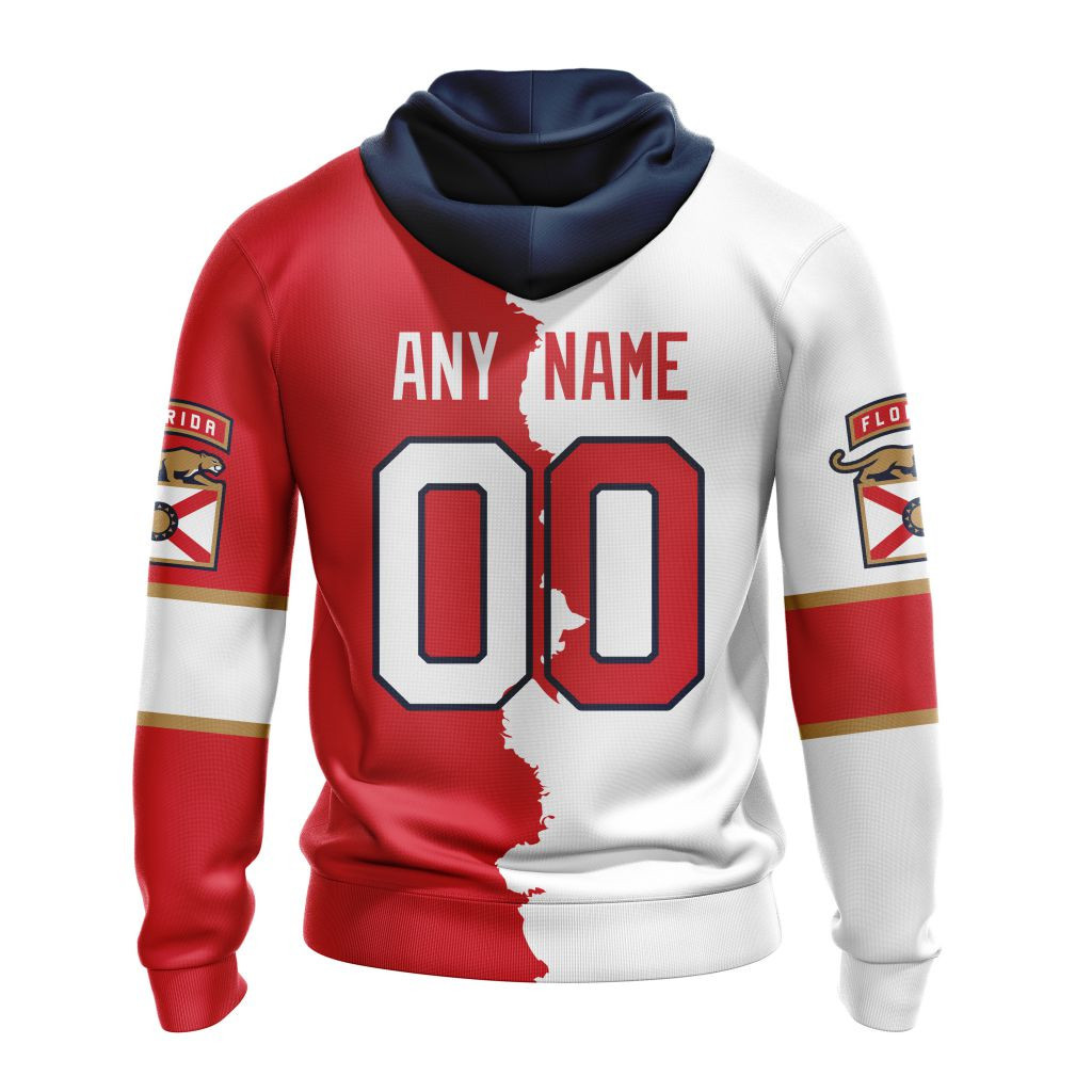 Florida Panthers | Personalize Home Mix Away Hoodie