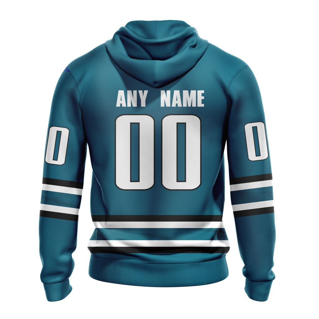 San Jose Sharks | Personalized Home Hoodie Jerseys