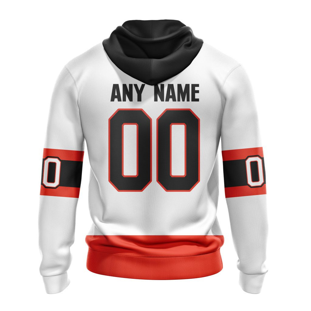Ottawa Senators | Personalized Away Hoodie Jerseys