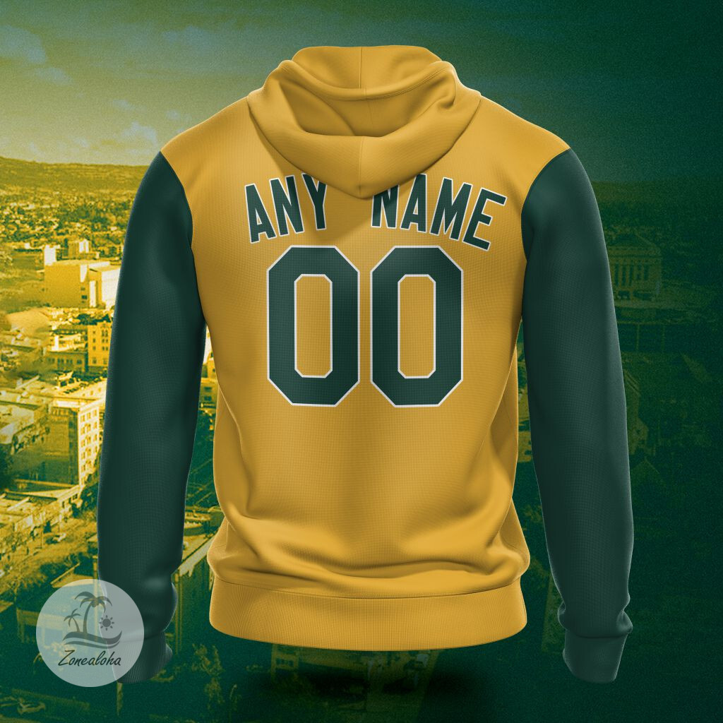 Oakland Athletics | Personalized City Connect Concept Design ST2501