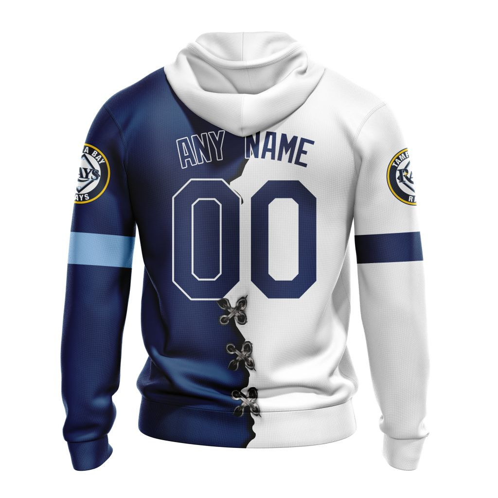 Tampa Bay Rays | Personalized Hoodie Mix Jersey Design