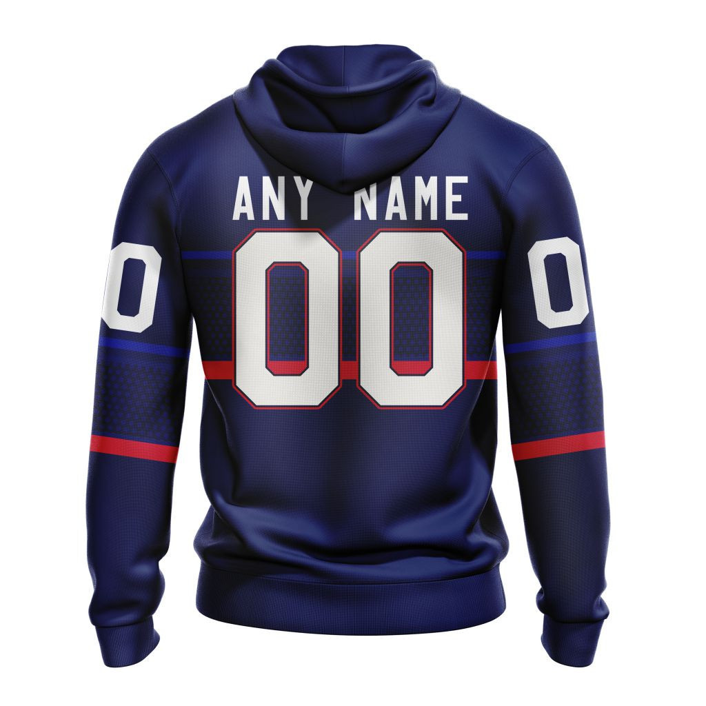 USA Hockey Personalized Away Hoodie Jerseys