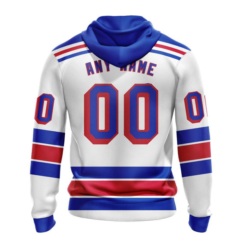New York Rangers | Personalized Away Hoodie Jerseys