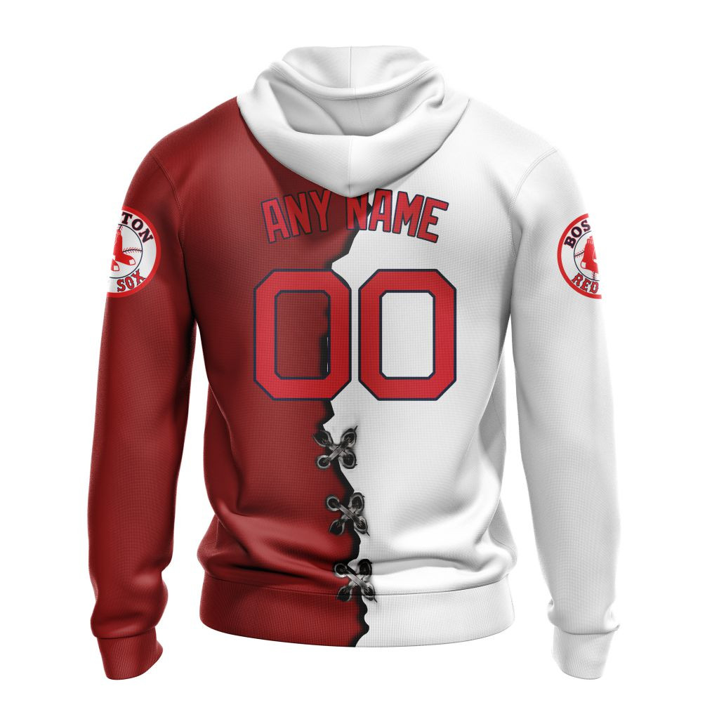 Boston Red Sox | Personalized Hoodie Mix Jersey Design