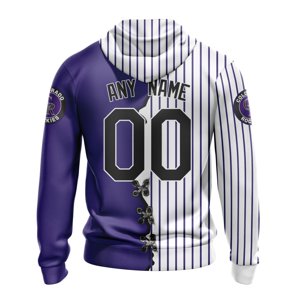 Colorado Rockies | Personalized Hoodie Mix Jersey Design
