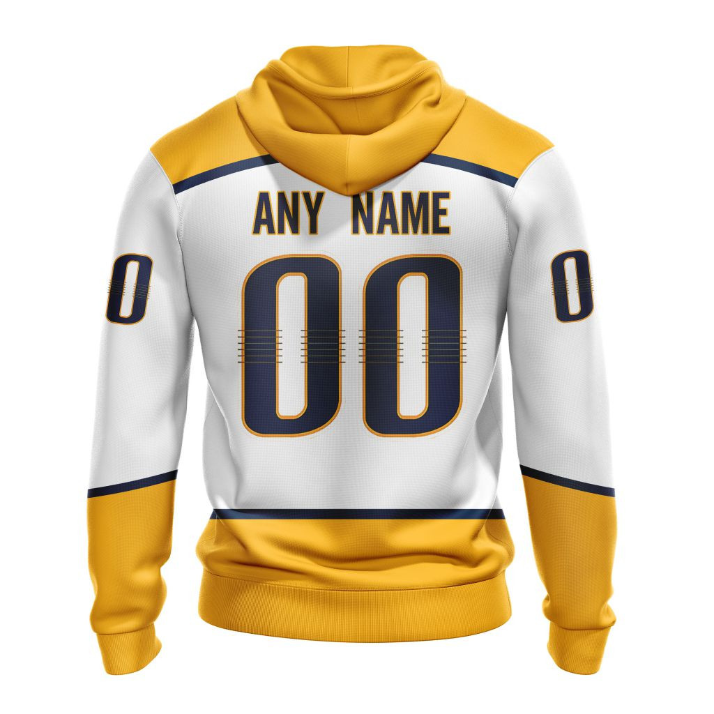 Nashville Predators | Personalized Away Hoodie Jerseys